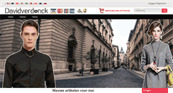 Desktop Screenshot of davidverdonck.be